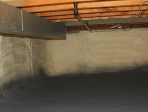 crawl space spray insulation for Kentucky